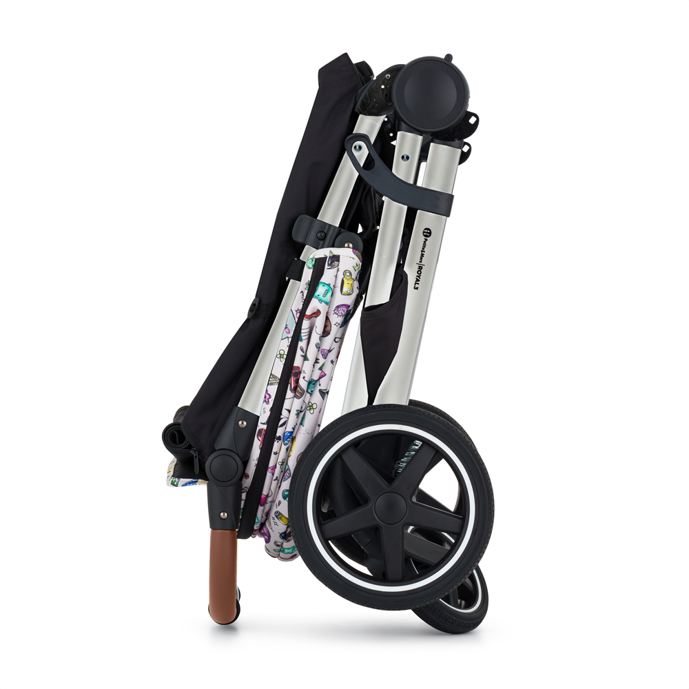 PETITE&amp;MARS Kočík športový Royal3 Silver Limited100 Tattoo