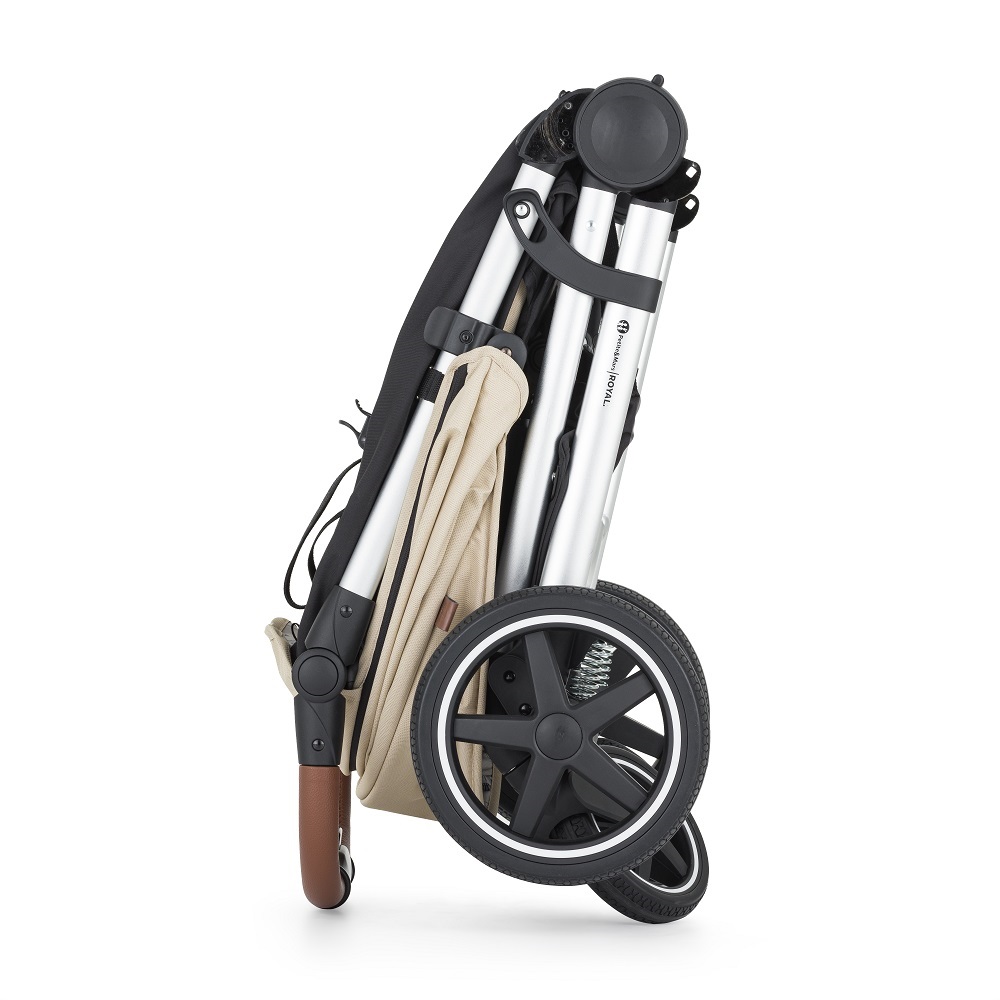 PETITE&amp;MARS Kočík športový Royal3 Silver Sahara Beige