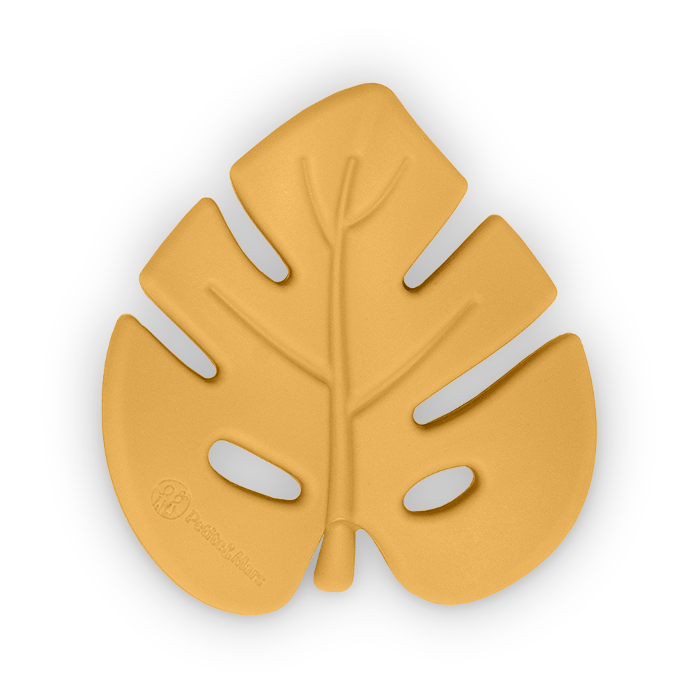 PETITE&amp;MARS Hryzačka silikónová TAKE&amp;MATCH Intense Ochre 0m+