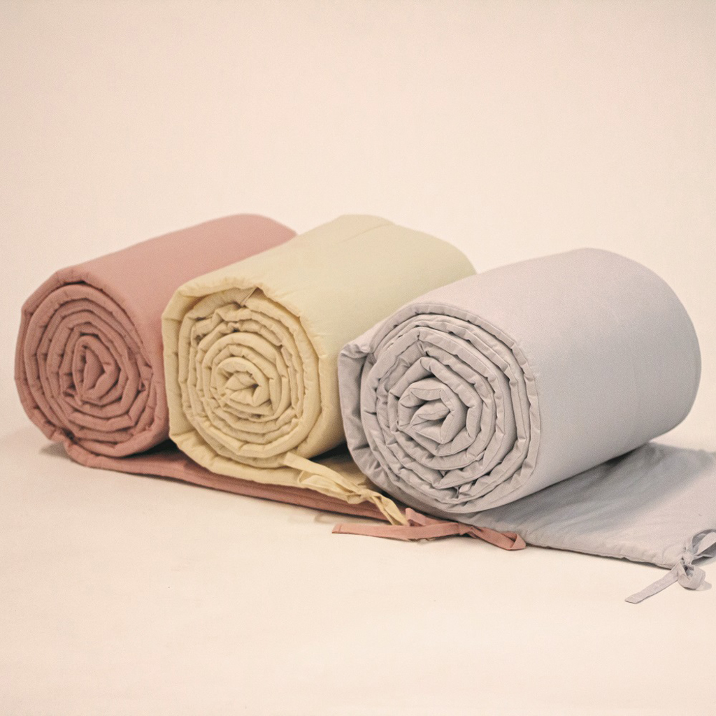 PETITE&amp;MARS Mantinel ochranný do postieľky TILLY MAX  Dusty Pink  360 cm