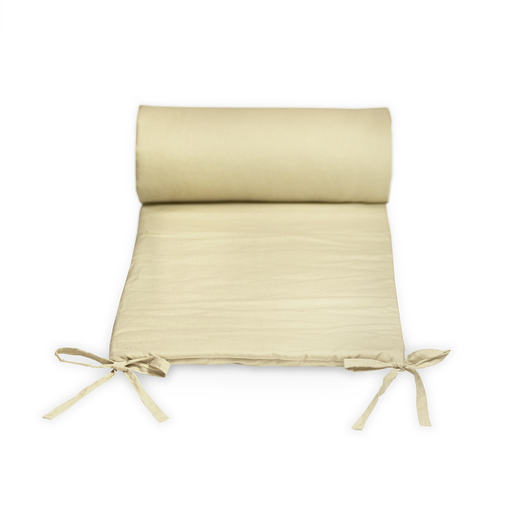 PETITE&amp;MARS Mantinel ochranný do postieľky TILLY MAX Light Beige 360 cm