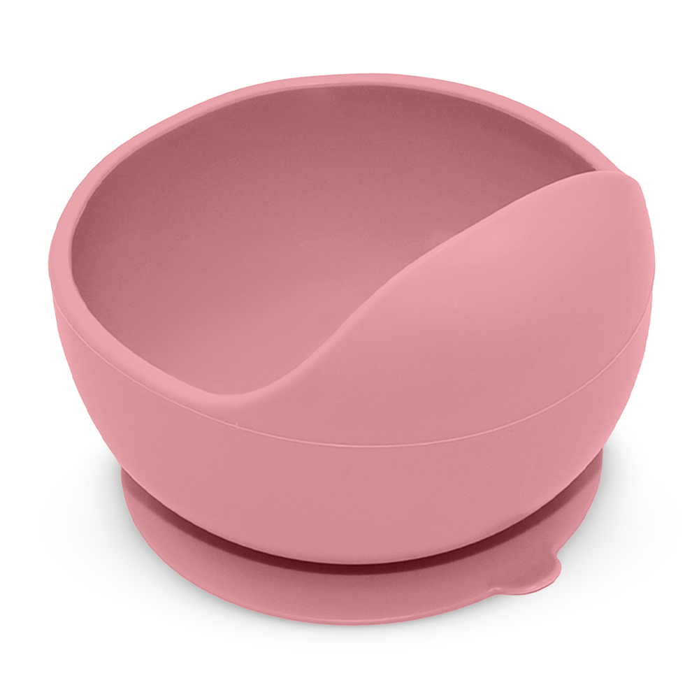 PETITE&amp;MARS Miska silikónová s prísavkou TAKE&amp;MATCH Dusty Rose 6m+