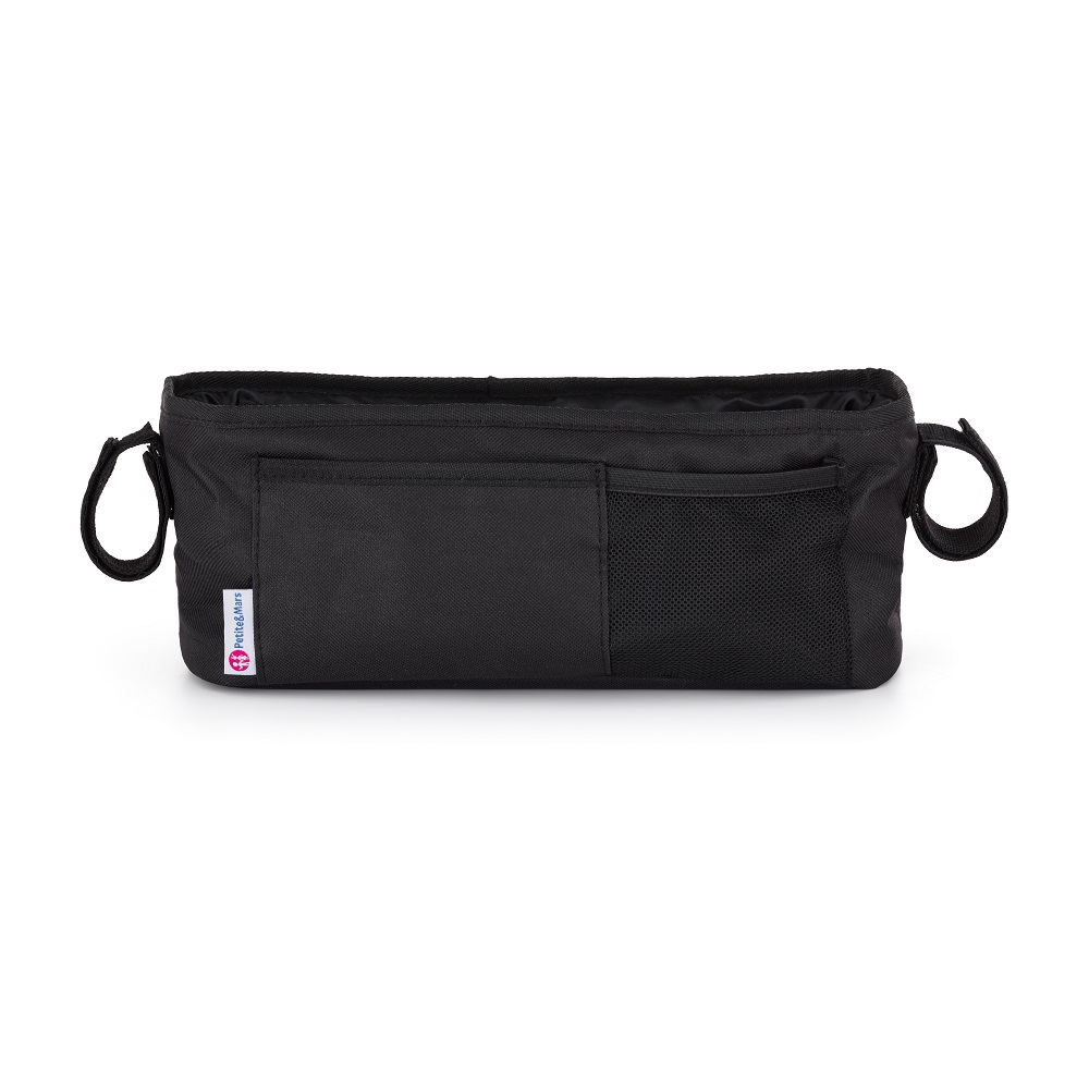 PETITE&amp;MARS Organizér na kočík Pocket Absolute Black