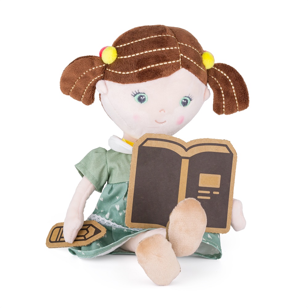 PETITE&amp;MARS Bábika plyšová Hannah 0+, 35 cm