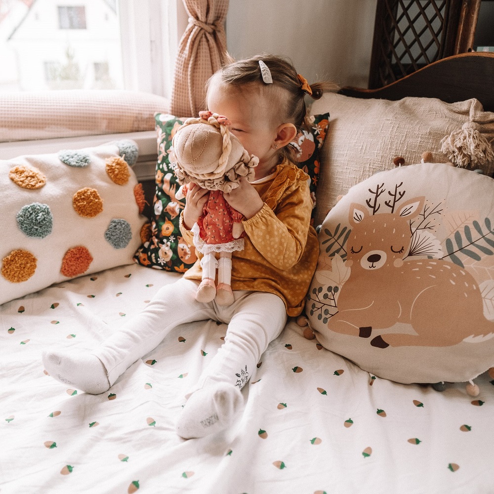 PETITE&amp;MARS Bábika plyšová Sophie 0m+, 35 cm