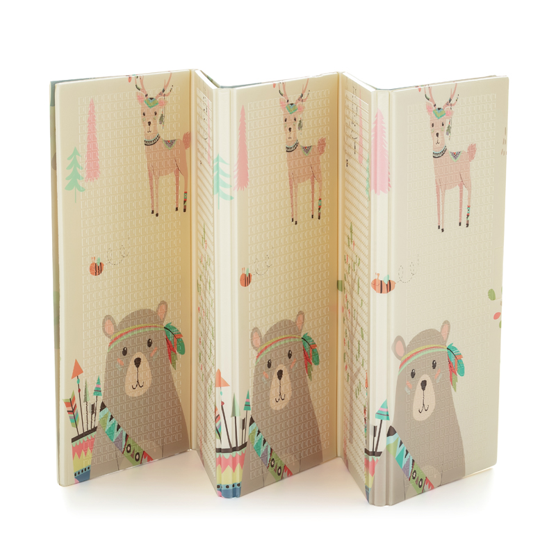 PETITE&amp;MARS Podložka na hranie skladacia Campy Elephant&amp;Fox