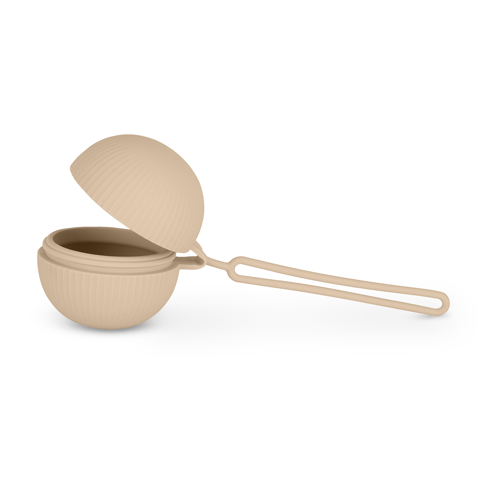 PETITE&amp;MARS Puzdro silikónové na cumlík Desert Sand 0m+