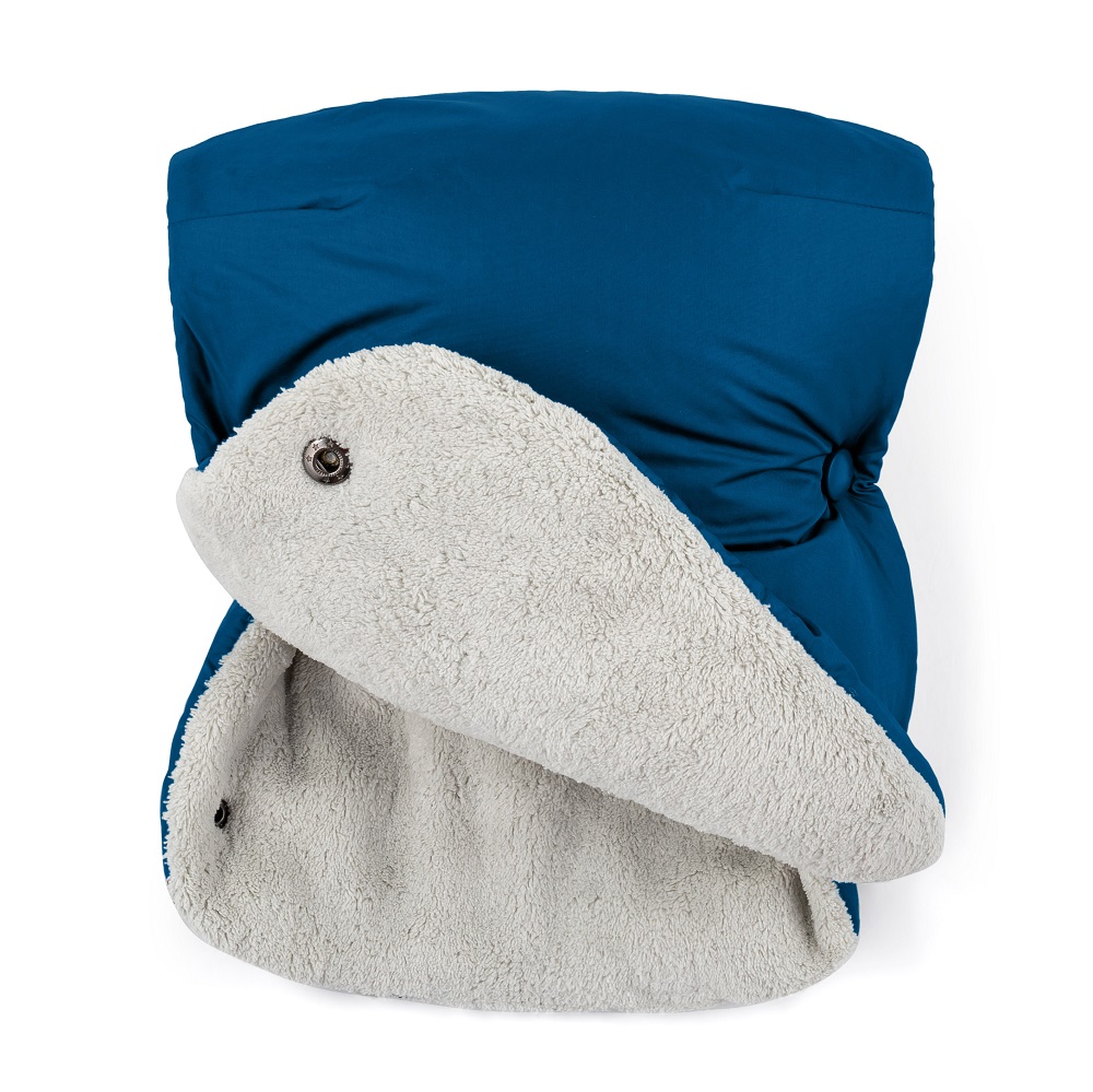PETITE&amp;MARS Rukávnik / rukavice Jasie na kočík Ocean Blue