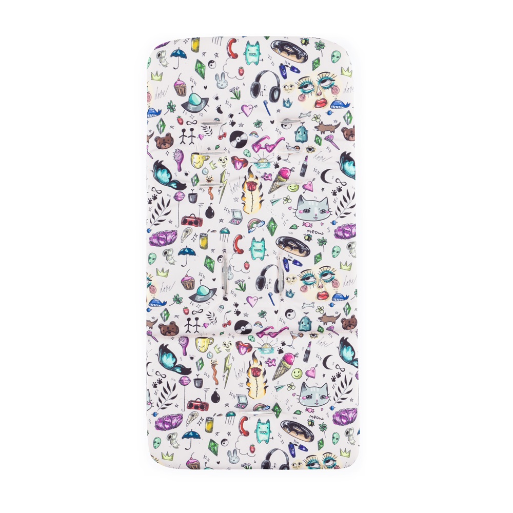 PETITE&amp;MARS Strieška ku kočíku Royal3 Limited 100 Tattoo