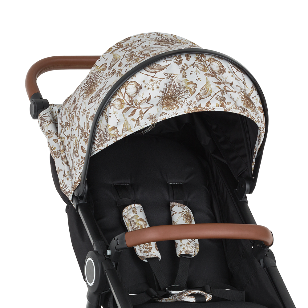 PETITE&amp;MARS Strieška ku kočíku Street2 Limited 100 Elegant Birds