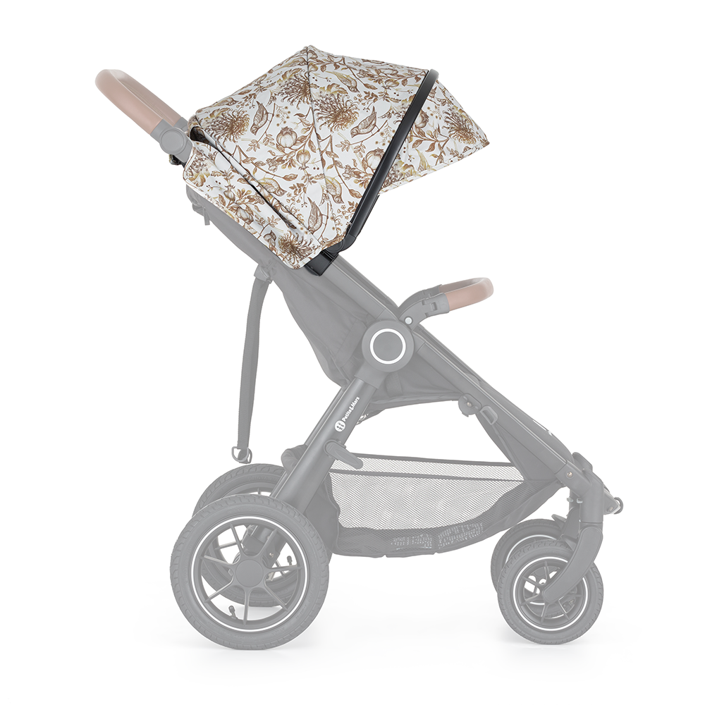 PETITE&amp;MARS Strieška ku kočíku Street2 Limited 100 Elegant Birds