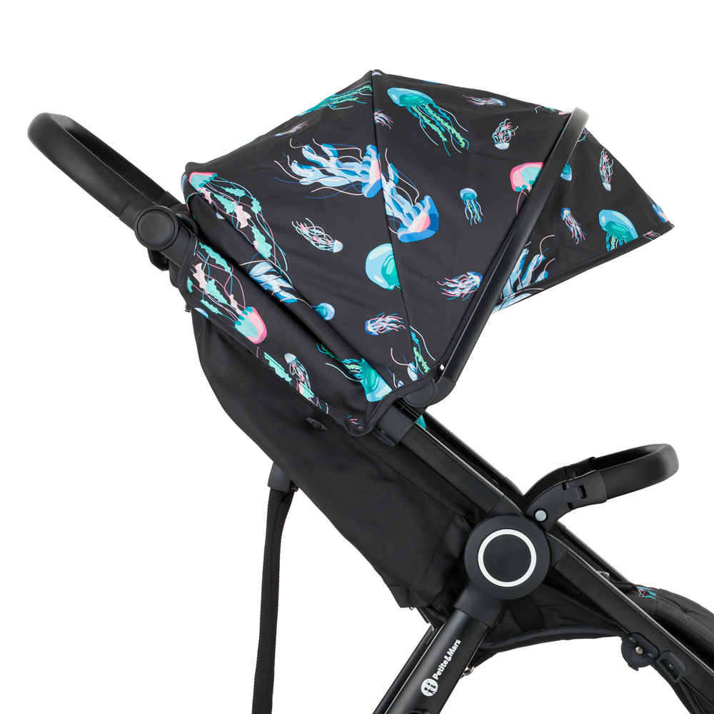 PETITE&amp;MARS Strieška ku kočíku Street2 Limited 100 Jellyfish