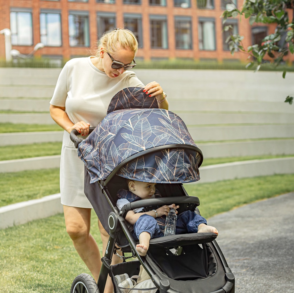 PETITE&amp;MARS Strieška na kočík Street+/Street2 Limited 100 Palmtree