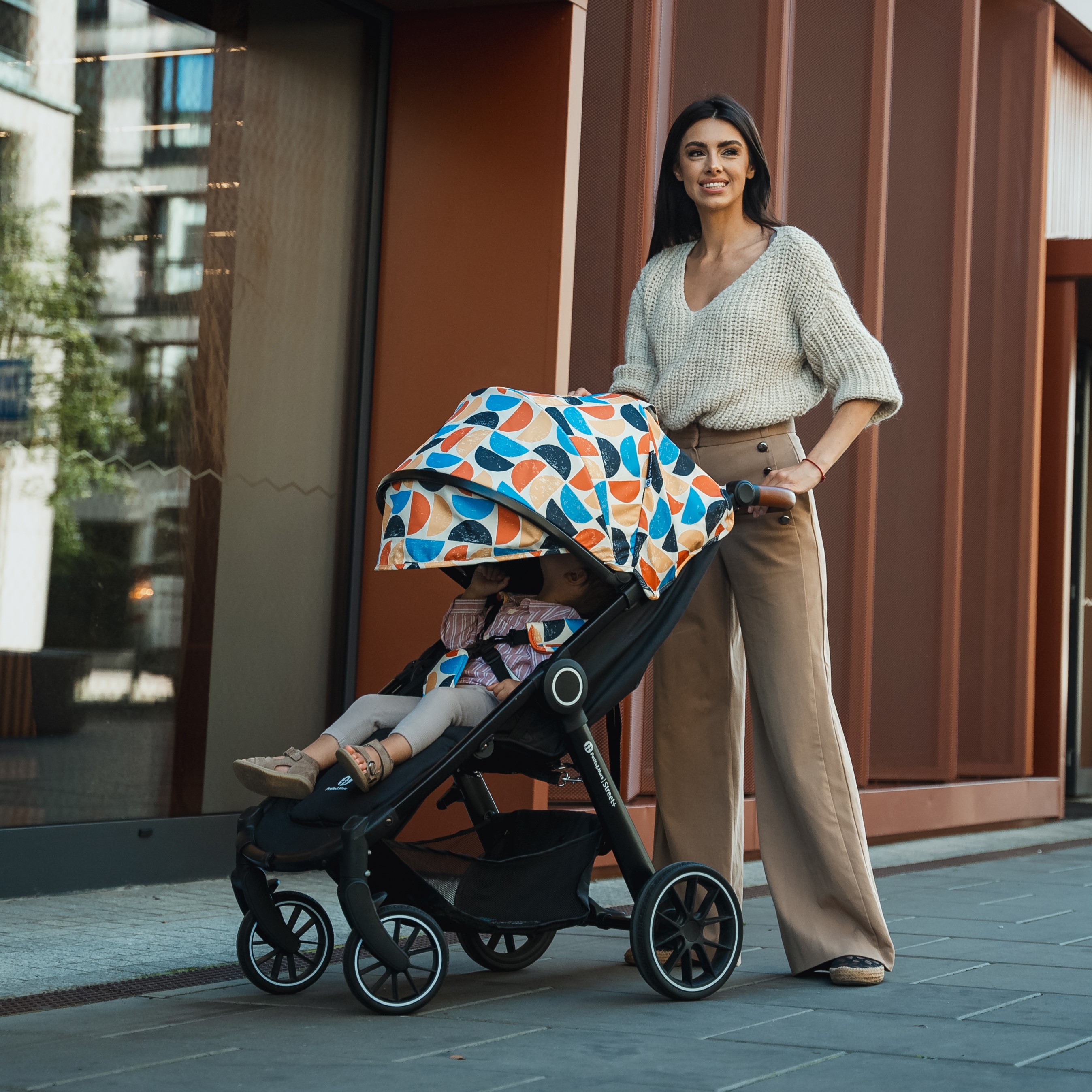 PETITE&amp;MARS Strieška na kočík Street+/Street2 Limited 100 Retro