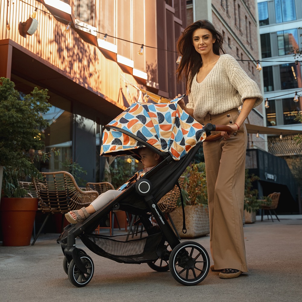 PETITE&amp;MARS Strieška na kočík Street+/Street2 Limited 100 Retro