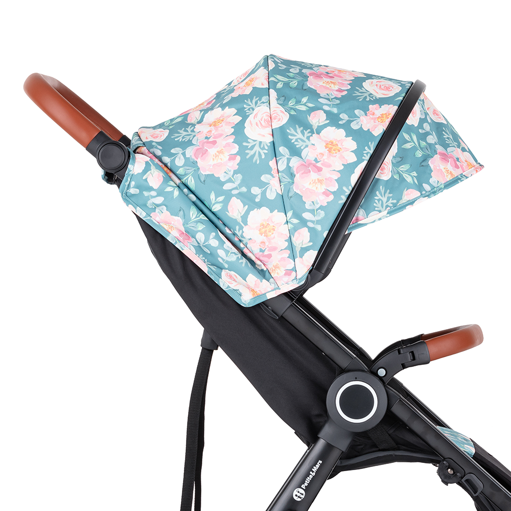 PETITE&amp;MARS Strieška na kočík Street+/Street2 Limited 100 Roses