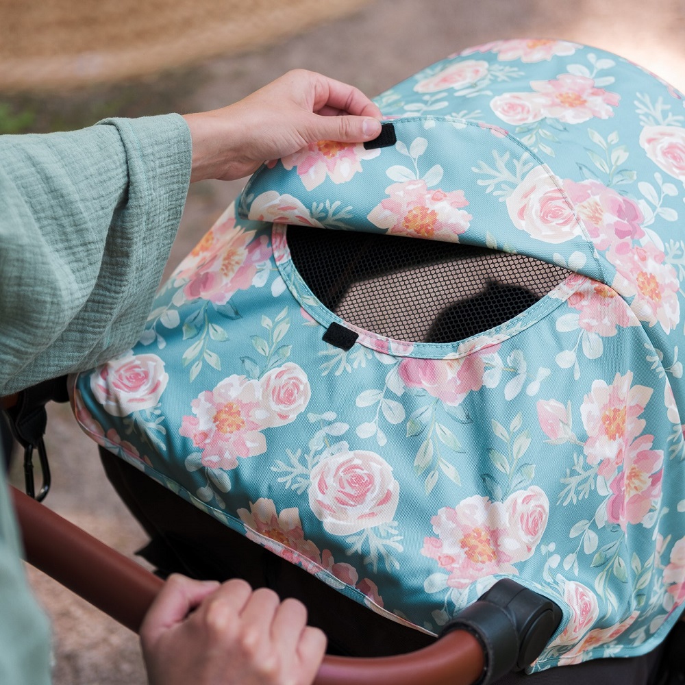 PETITE&amp;MARS Strieška na kočík Street+/Street2 Limited 100 Roses