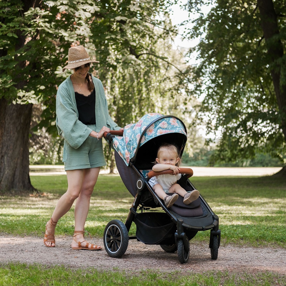 PETITE&amp;MARS Strieška na kočík Street+/Street2 Limited 100 Roses