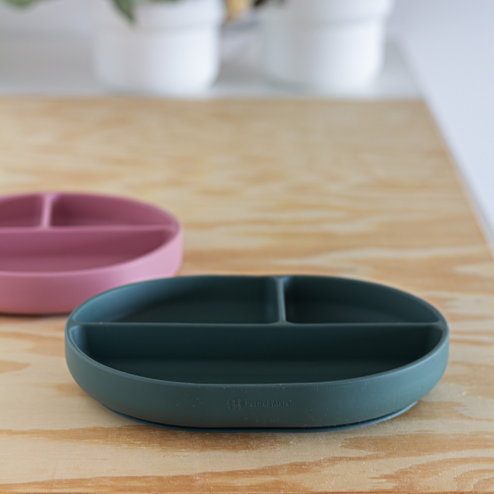 PETITE&amp;MARS Tanierik silikónový deliaci oválny Take&amp;Match Desert Sand 6m+