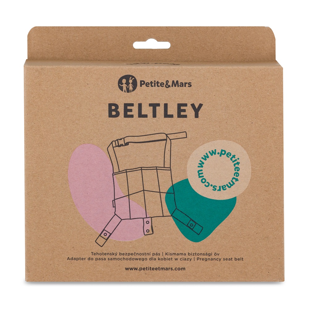 PETITE&amp;MARS Tehotenský bezpečnostný pás Beltley