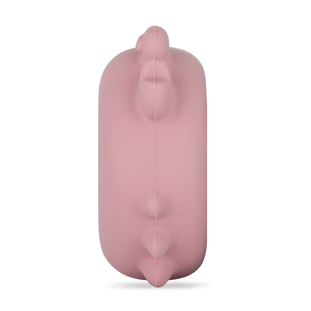 PETITE&amp;MARS Teplomer silikónový digitálny do vody Crab Caleb Dusty Rose 0m+
