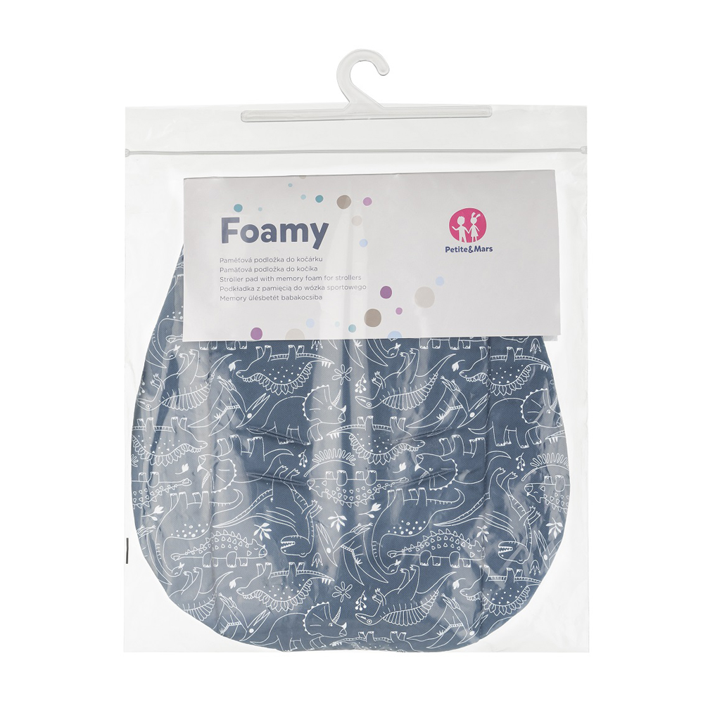 PETITE&amp;MARS Vložka do kočíka Foamy Green Hipster