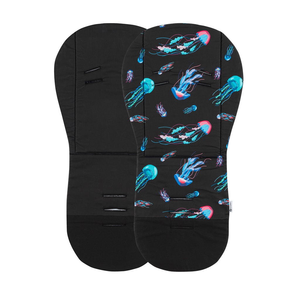 PETITE&amp;MARS Vložka do kočíka Foamy Limited 100 Jellyfish
