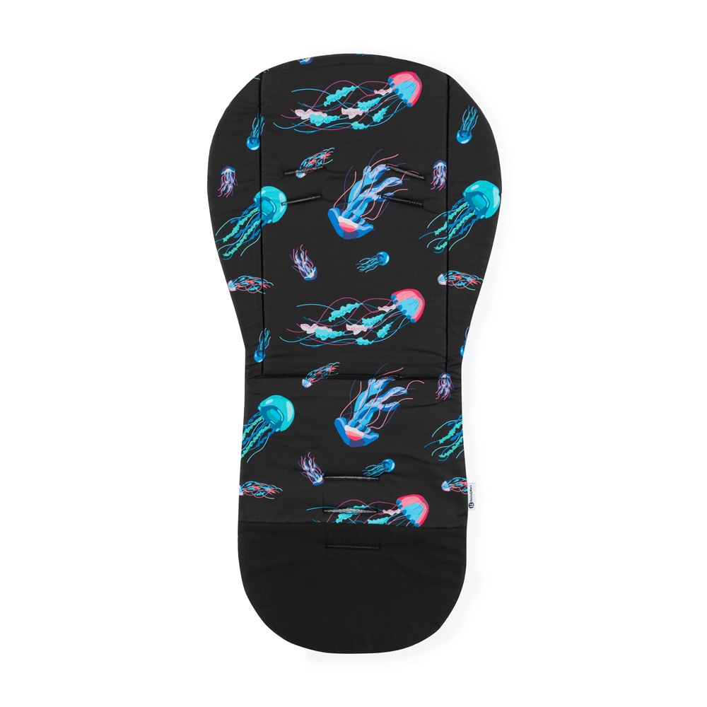 PETITE&amp;MARS Vložka do kočíka Foamy Limited 100 Jellyfish
