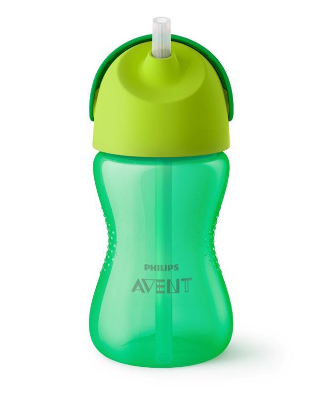 Philips AVENT Hrnček 300 ml Bendy s ohybnou slamkou chlapec