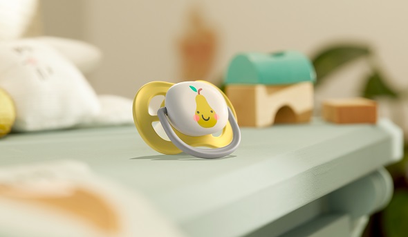 Philips AVENT Cumlík Ultra air neutral (jablko) 0-6m 2 ks