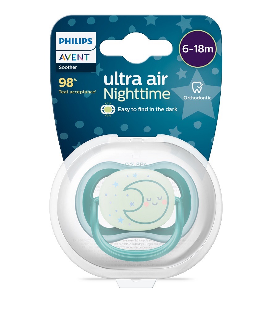 Philips AVENT Cumlík Ultra air nočný 6-18m neutral 1ks