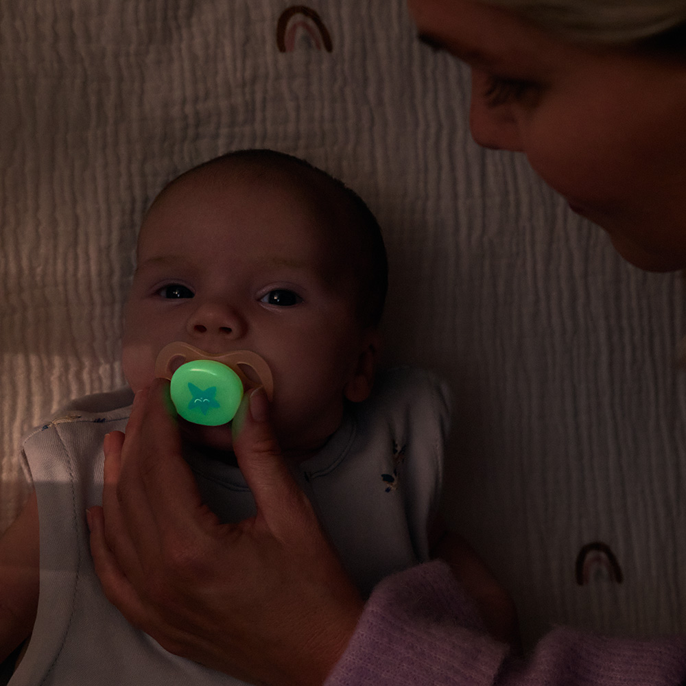 Philips AVENT Cumlík Ultrastart nočný 0-2m dievča 2 ks