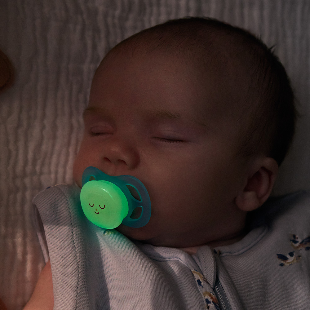 Philips AVENT Cumlík Ultrastart nočný 0-2m chlapec 2 ks