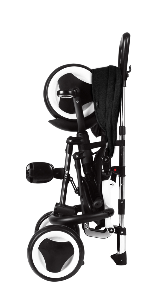 QPLAY Trojkolka Rito eva Black, vek 10-72 mesiacov