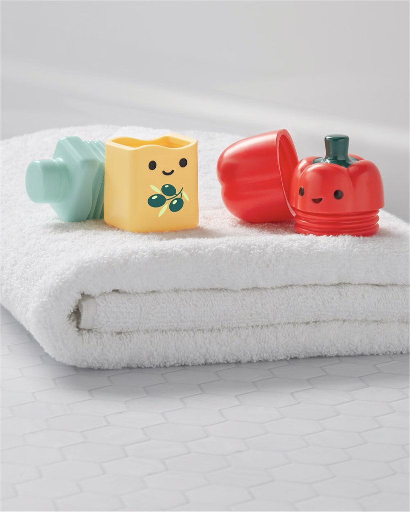 SKIP HOP Sada do vane 12m+ Tub to table café - Zábavný šalát