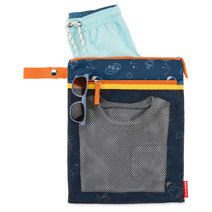 SKIP HOP Spark Style Vrecko nepremokavé Rocket 30 x 38 cm