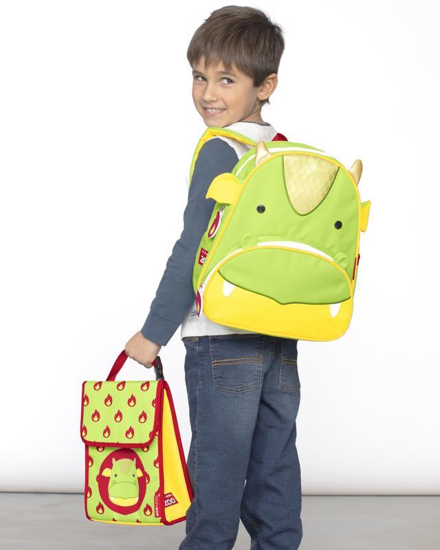 SKIP HOP Zoo Batôžtek desiatový NEW Drak 3r+