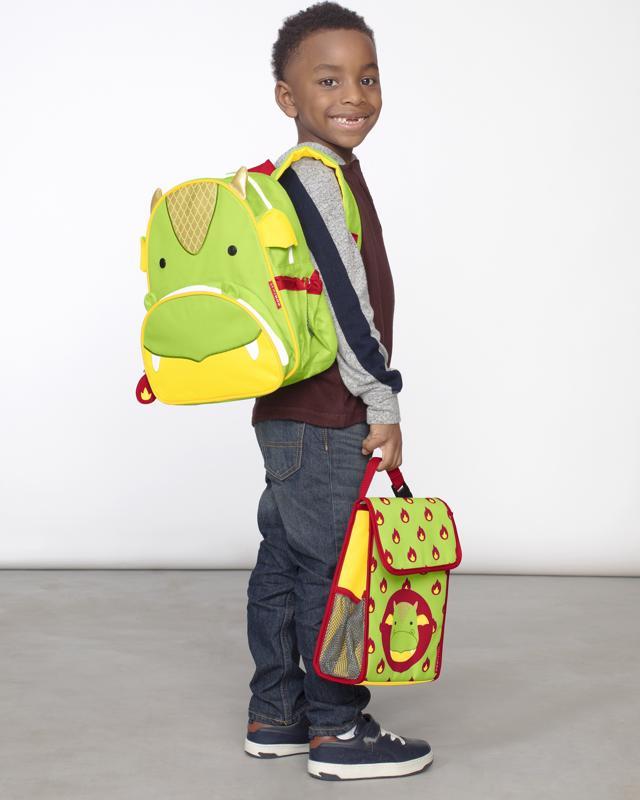 SKIP HOP Zoo Batôžtek desiatový NEW Drak 3r+