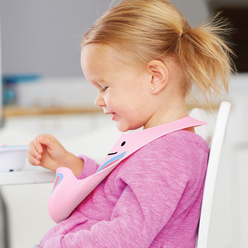 SKIP HOP Zoo Podbradník silikónový Motýlik 6m+