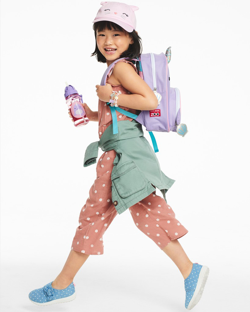 SKIP HOP Zoo Hrnček so slamkou PP bez PVC a BPA Narval 12m+