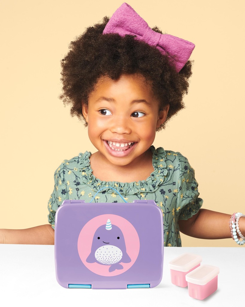 SKIP HOP Zoo krabička na obed Bento Narval 3r+