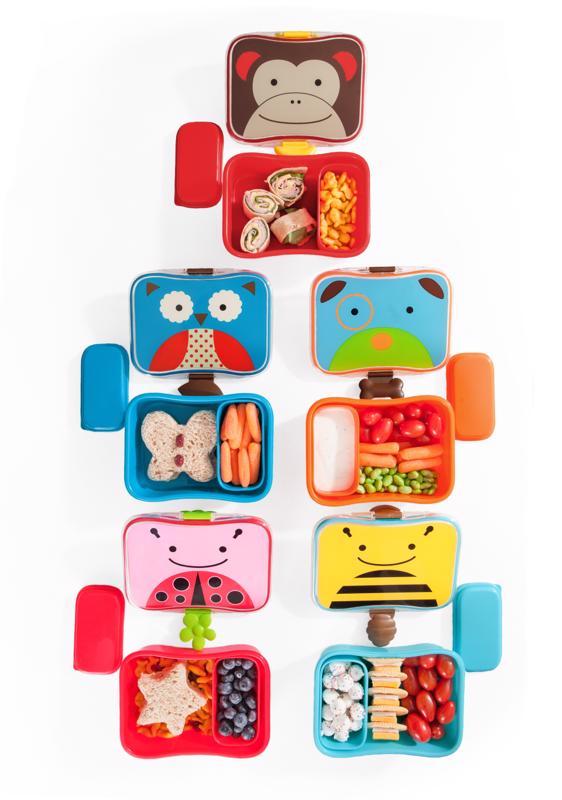 SKIP HOP Zoo Krabička na desiatu 700 ml Motýlik 3r+