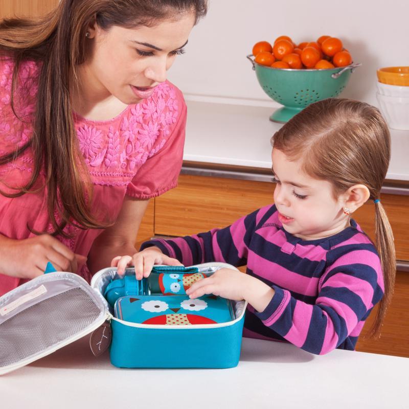 SKIP HOP Zoo Krabička na desiatu 700 ml Sovička 3r+