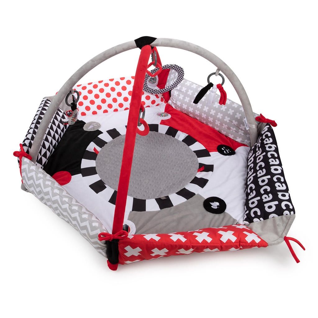 CANPOL BABIES Kontrastná hracia deka SENSORY