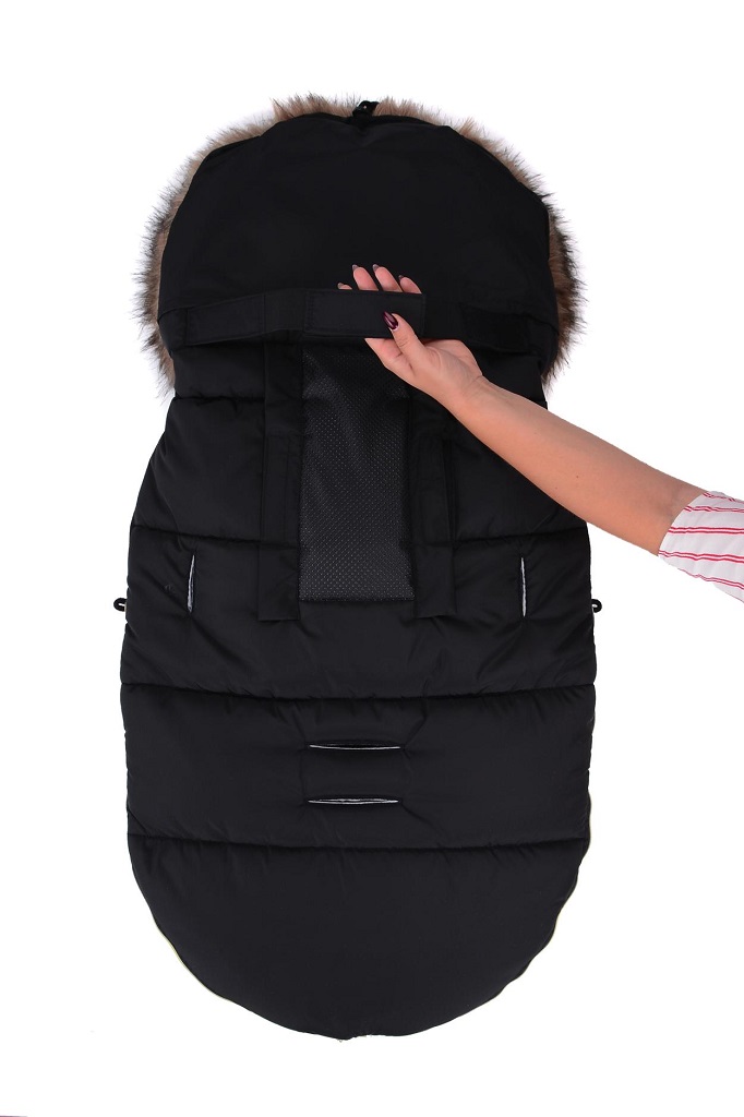 COTTONMOOSE Fusak do kočíku Moose Yukon Graphite