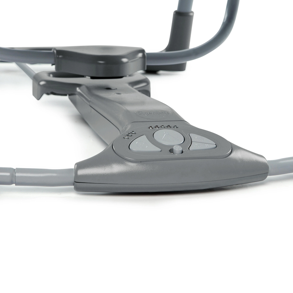 INGENUITY Hojdačka konvertibilná cestovná s melódiou Bella Teddy™ 0m+ do 9kg