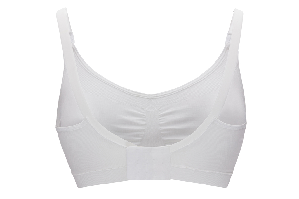 MEDELA Podprsenka tehotenská a na dojčenie Keep Cool™, biela S