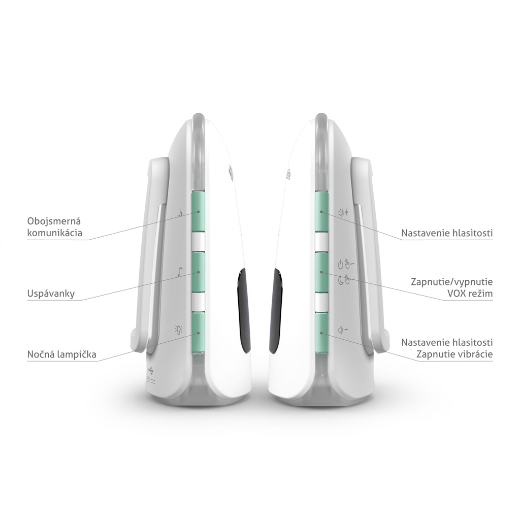 TRUELIFE Pestúnka digitálna audio NannyTone VM3