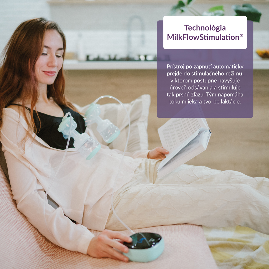 TRUELIFE Odsávačka materského mlieka duo elektrická Nutrio BP