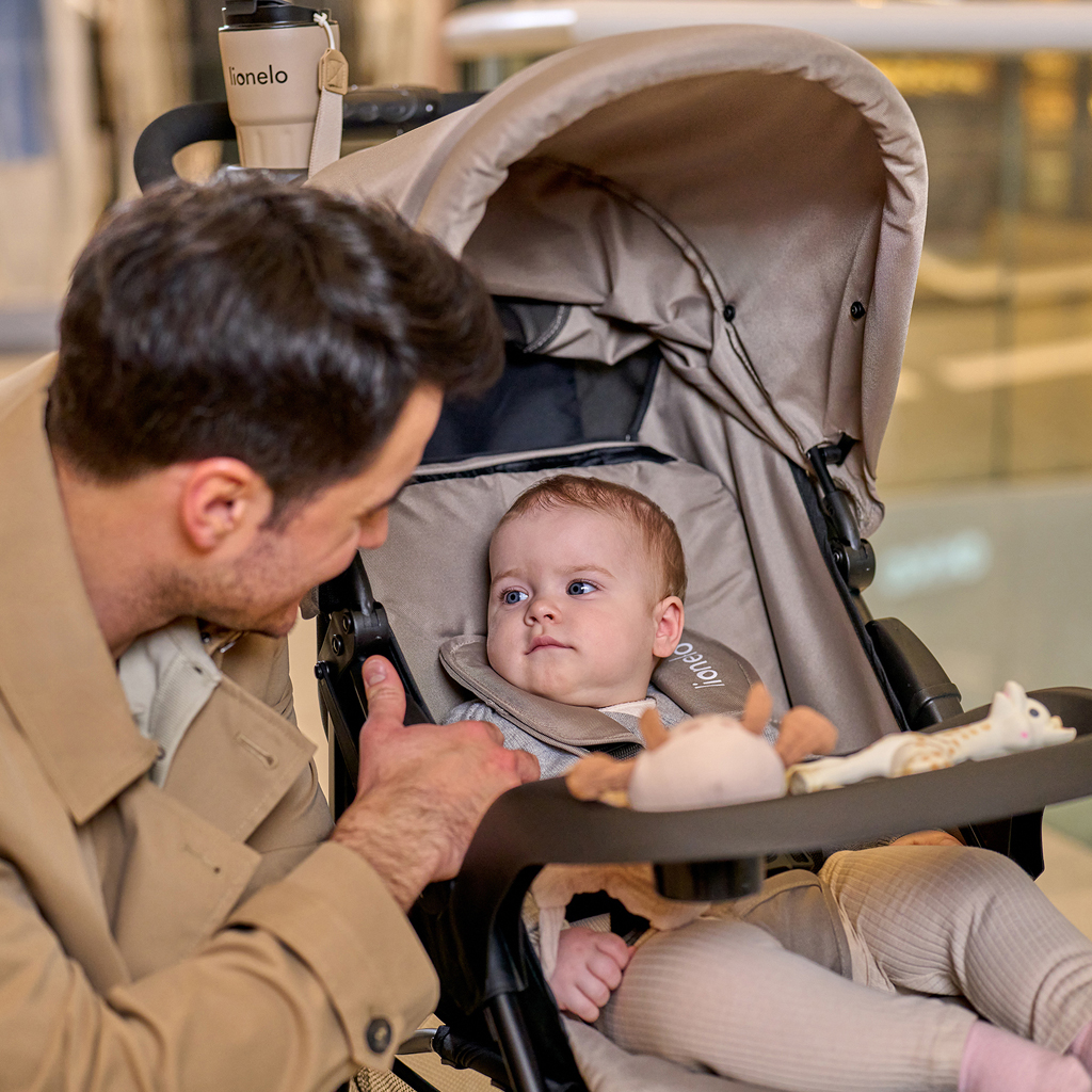 LIONELO Kočík športový Emma Plus Grey Dove